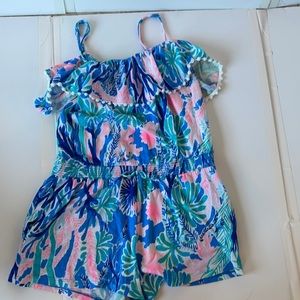 Lilly Pulitzer Girls XL Romper